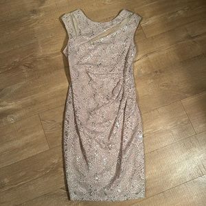 Formal knee length dress